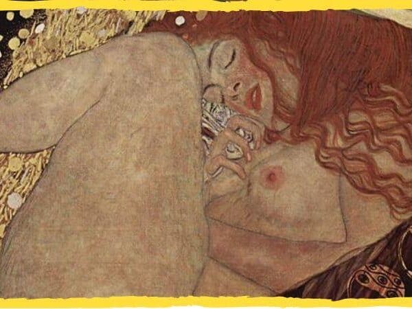 Gustave Klimt - Danae - uma das mais fascinantes pinturas do artista