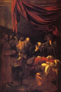Morte da virgem Caravaggio 1601 - 1603