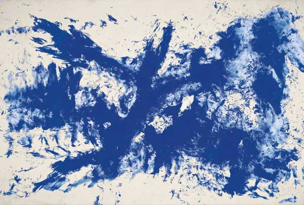 Yves Klein “Large Blue Anthropometry” 1960