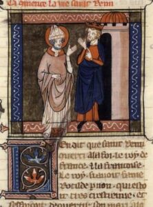 Saint Remy et Clovis Legenda aurea