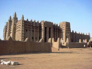 Dia de África - Grande Mesquita de Jené, Mali
