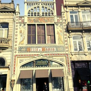 Fachada Livraria Lello Lello fachada