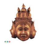 Máscara Khon, Tailândia Exposição virtual Máscara Khon, destinada a cerimónias animistas e de iniciação, Tailândia