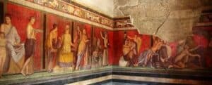 História de Roma Villa dos mistérios Pompeia