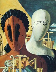 Vanguardas artísticas As duas máscaras, Georgio de Chirico, 1926
