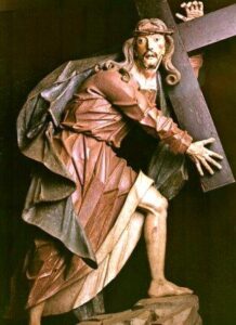 Cristo carregando a cruz, de o Aleijadinho