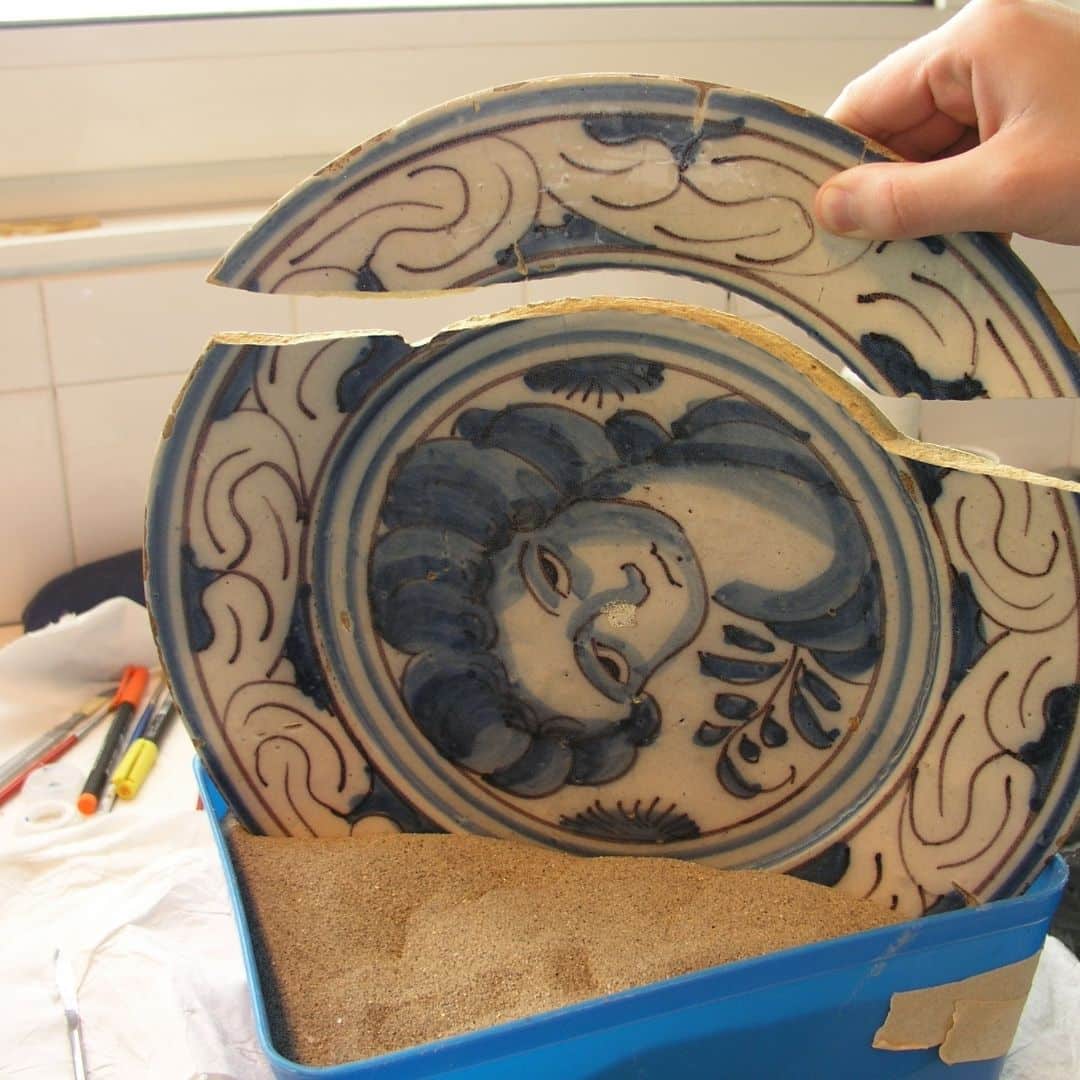Curso Conservação e Restauro de Porcelanas - peças cerâmicas
