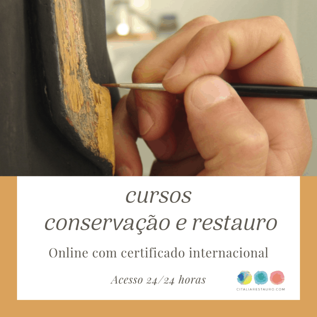 cursos online conservação e restauro