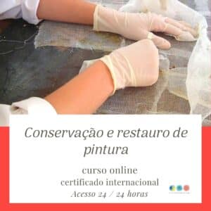 Conservação e restauro de pintura curso online