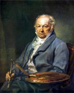 Portrait of FRancisco de Goya