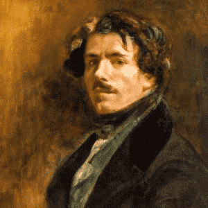 Portrait of Eugene Delacroix