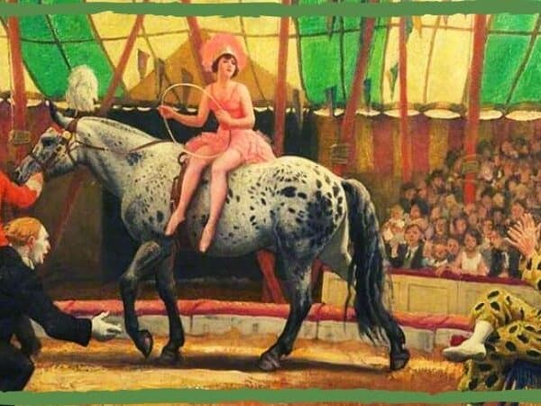 Dame Laura Knight The circus