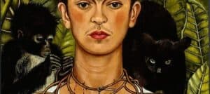 thorn necklace and hummingbird Frida Kahlo