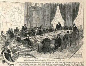 África - Conferência de Berlim em 1885