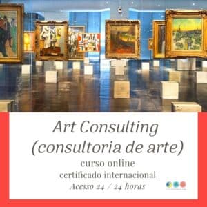 Art Consulting cursos online também em pacote arte e mercado