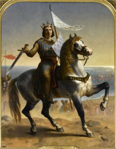 Luís IX de França Por Emile Signol, 1839