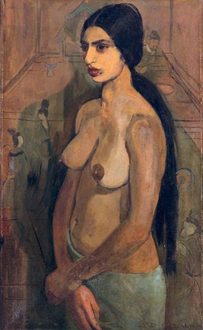 Autorretrato como taitiana, 1934