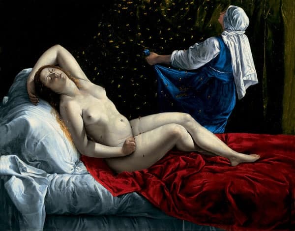 Artemisia Gentileschi Danae 1612