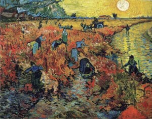 A Vinha Encarnada van gogh