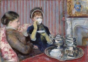 Faça uma pausa Mary Cassatt, The Tea, 1880, Museum of Fine Arts, Boston, MA, USA.