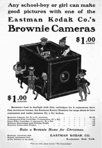Kodak Brownie anuncio Natal
