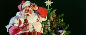 A imagem do Pai Natal da Coca-Cola que todos conhecemos é fruto do trabalho do ilustrador Haddon Sundblom entre 1931 e 1964