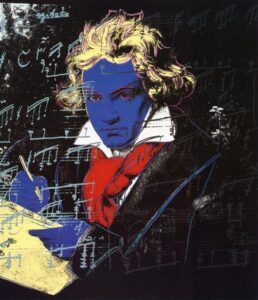 Pop Art - Andy Warhol, Beethoven, 1987