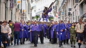 Procissão do Senhor dos Passos da Graç em Lisoa, Portugal
