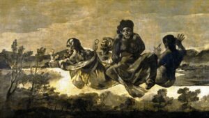 As moiras, Francisco de Goya, 1820