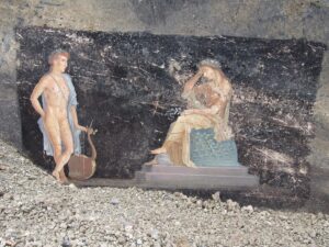 History of Pigments online course black pigments in Pompeii