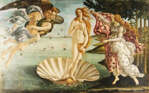 O Nascimento de Vénus de Sandro Botticelli