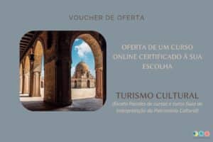 Capa voucher de oferta turosmo cultural