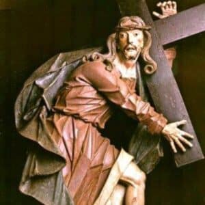 Cristo carregando a cruz de Aleijadinho