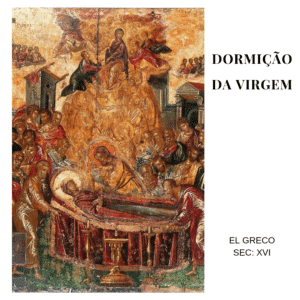 dormição da virgem por El Greco