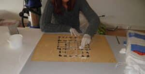 How to clean antique books and documents cleaning a document with rubber