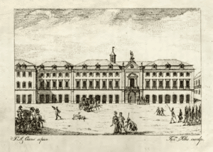 Gravura do Palácio da Inquisição Portuguesa 1816
