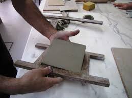 production of a tile