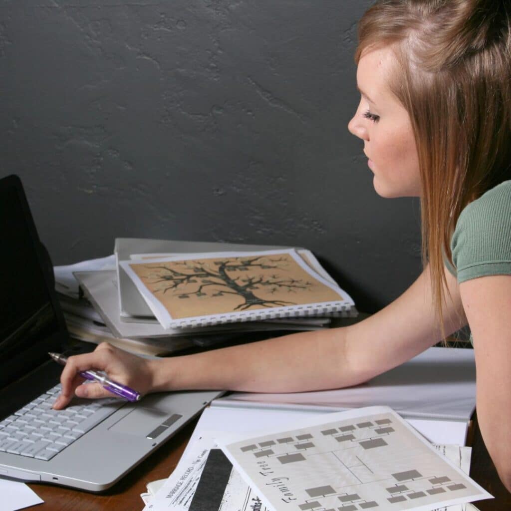 capa do Curso de Genealogia em Portugal