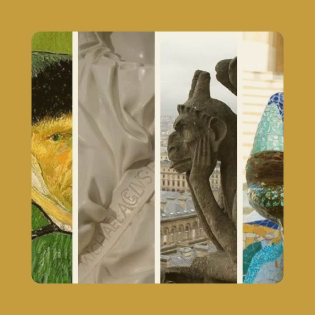 capa de voucher de curso de história da arte