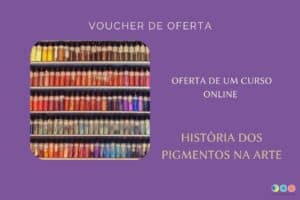 Capa de voucher para curso História dos pigmentos