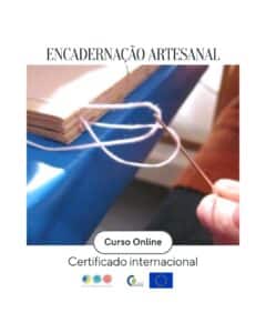 Capa curso tecnicas de encadernaçao